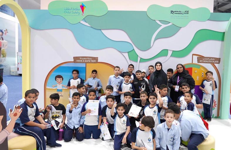 الأعلى لشؤون الأسرة يعزز الثقافة الصحية في مهرجان الشارقة القرائي للطفل