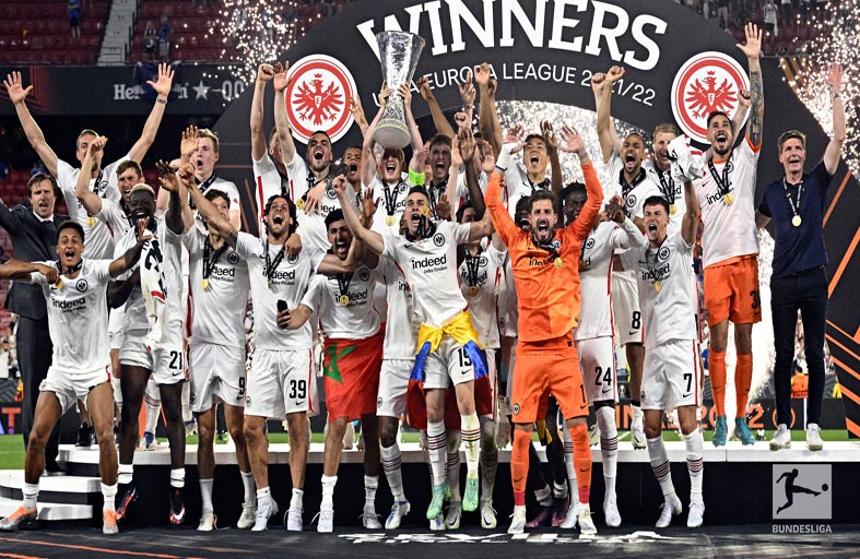 إنتراخت فرانكفورت يمنح الكرة الألمانية مقعدا إضافيا في دوري الأبطال