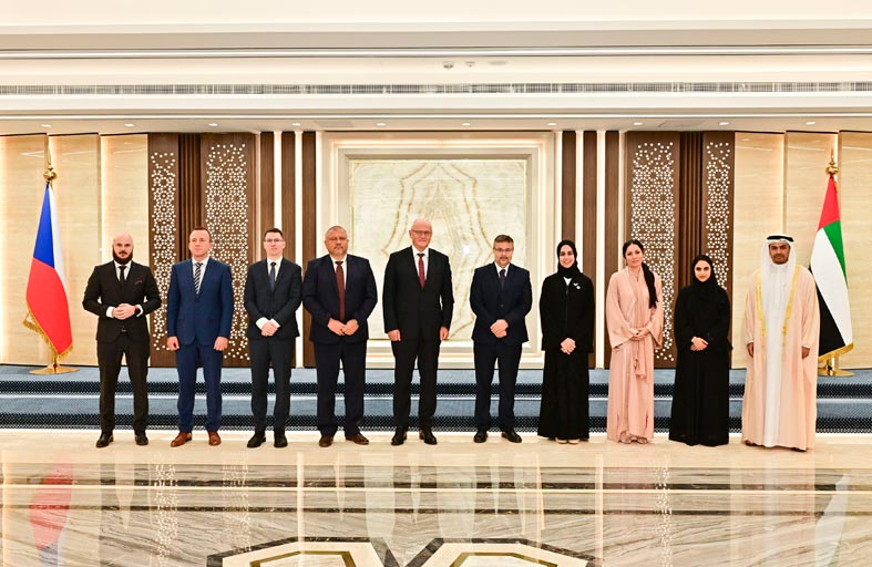 مجموعة لجنة الصداقة البرلمانية الإماراتية مع الدول الأوروبية تلتقي نائب وزير الخارجية التشيكي