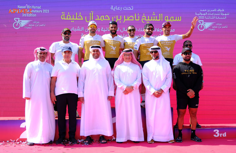 تورك للدراجات يعتلي منصات طواف  «ناصر بن حمد» بالبحرين