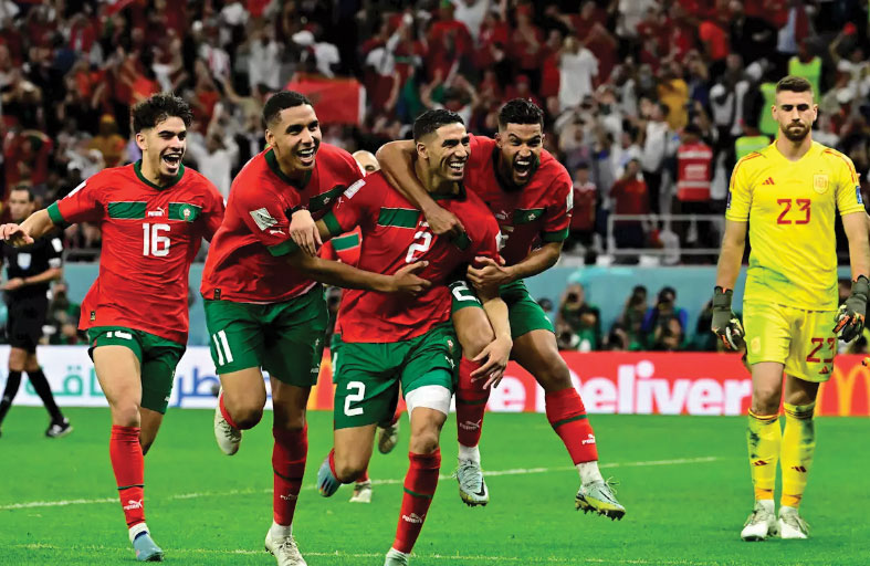 المغرب تسعى لمواصلة التألق أمام البرتغال .. وإنجلترا تتحدى حامل اللقب في ربع نهائي المونديال