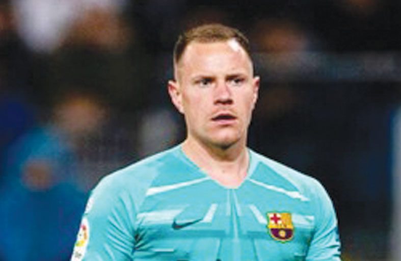 شتيغن يكشف سر توقف مفاوضات التجديد مع برشلونة