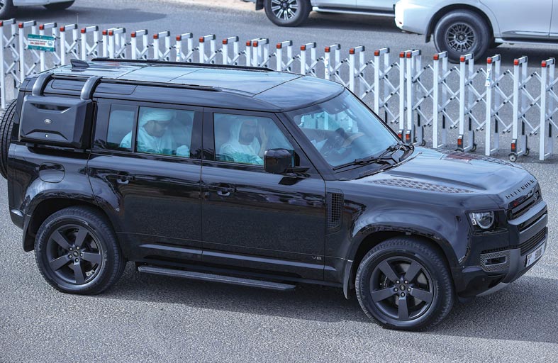 محمد بن راشد يشهد ختام منافسات أبناء القبائل في مهرجان المرموم التراثي للهجن 