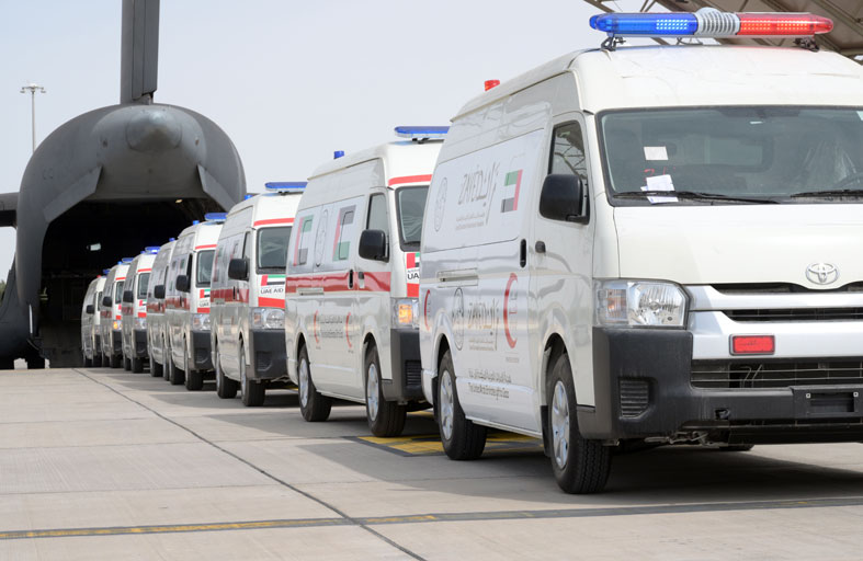 الإمارات تمد شريان الحياة إلى القطاع الصحي في قطاع غزة 