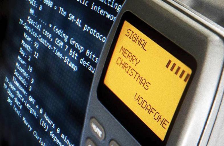 أول رسالة نصية في التاريخ للبيع 