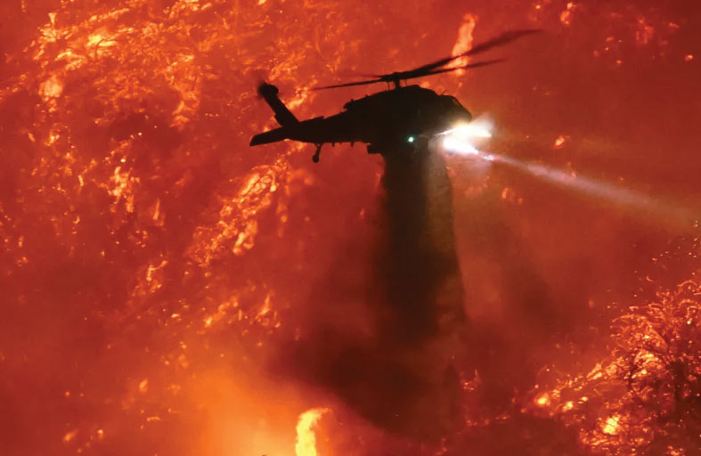 تلوث الهواء  دراسة تتحدث عن سبب تفاقم حرائق لوس أنجلوس