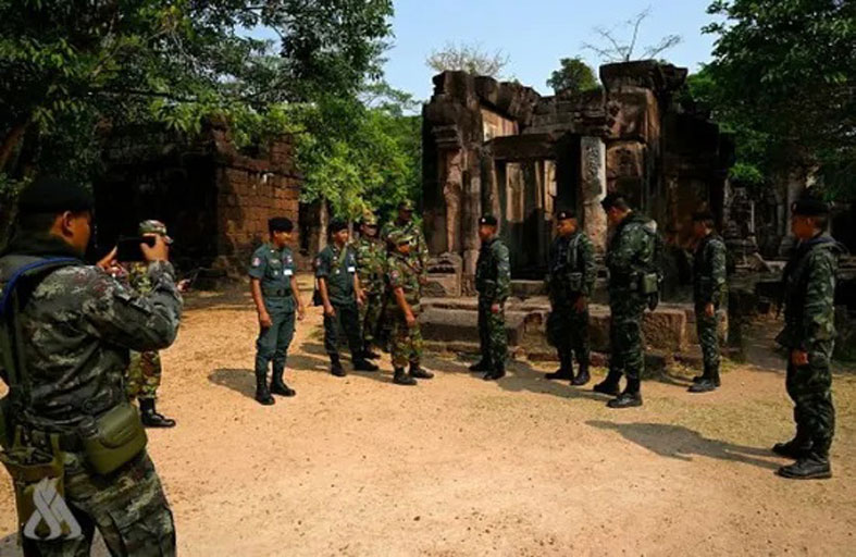 تايلاند وكمبوديا تعيدان تموضع قواتهما في منطقة حدودية 