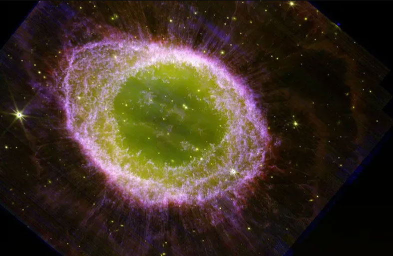 جيمس ويب يلتقط صورة مذهلة للسديم الحلقي