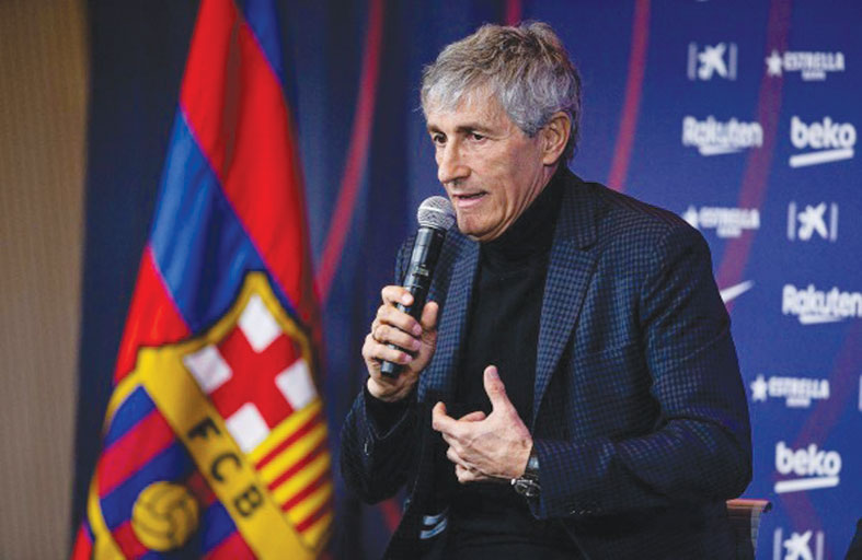 سيتين: نرغب في حسم اللقب داخل الملعب