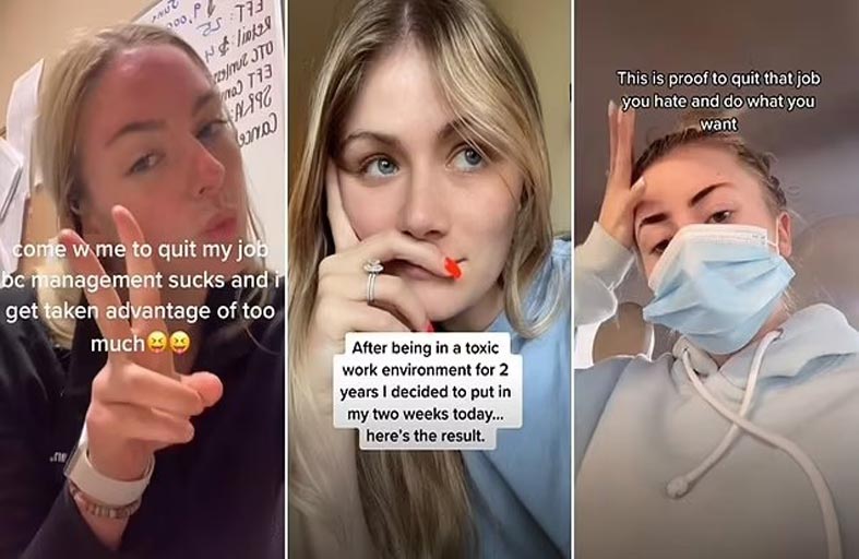 يستقيلون أمام الكاميرا لزيادة المشاهدات على تيك توك