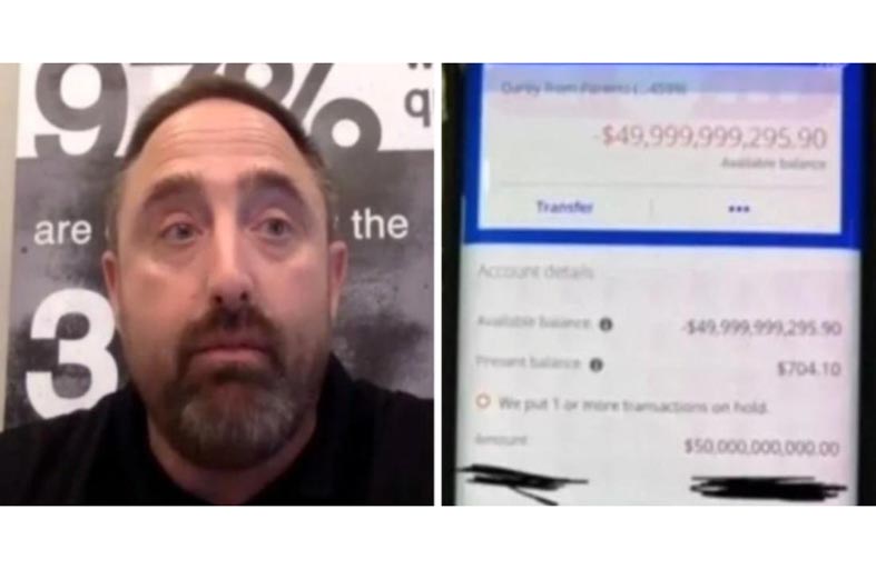 يصبح أغنى رجل من خطأ بنكي