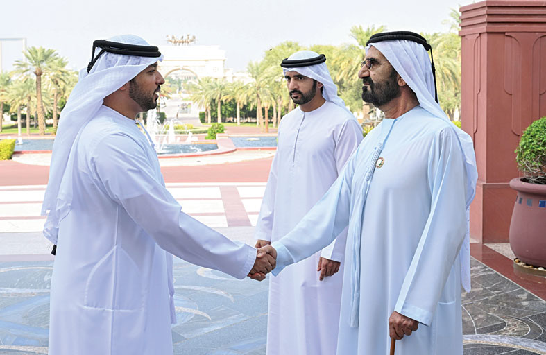 محمد بن راشد يستقبل الوفود المشاركة في مؤتمري «منظمة الطيران المدني» و«العالمي للاتصالات الراديوية» 