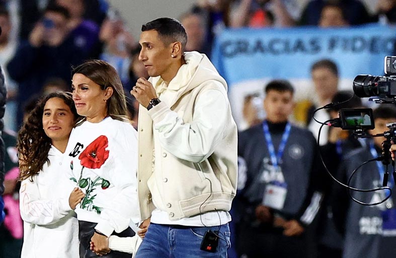 كلمات دي ماريا الأخيرة في ليلة عاطفية