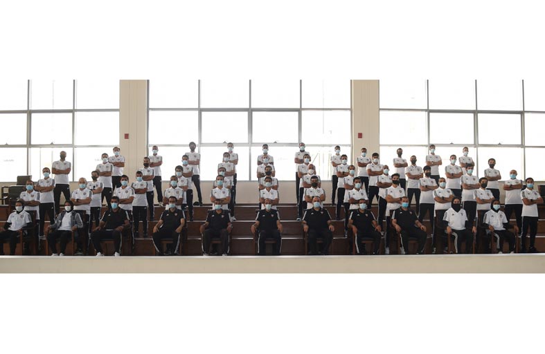 مناقشة آخر تعديلات قانون الكرة في المعسكر الداخلي لحكام الرديف ودوري الأولى