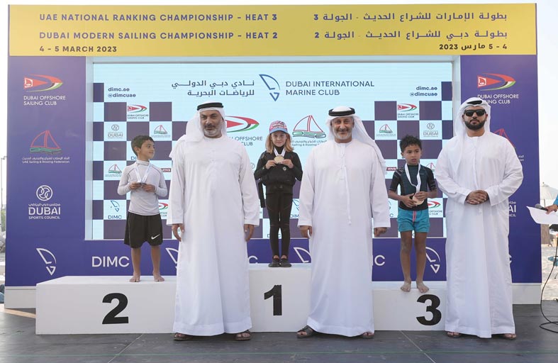 أشبال وناشئي نادي (دوسك) يتألقون في ثانية جولات شراعية دبي