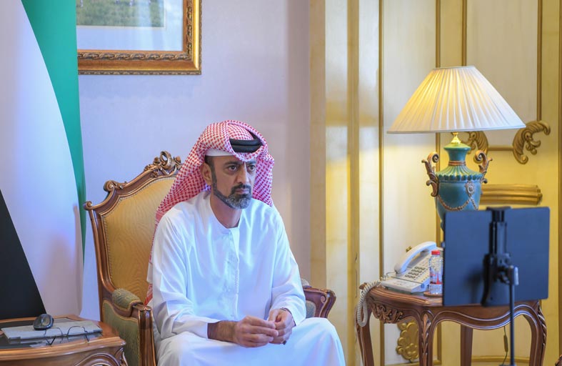 عمار النعيمي يترأس اجتماع مجلس أمناء مؤسسة حميد بن راشد الخيرية 