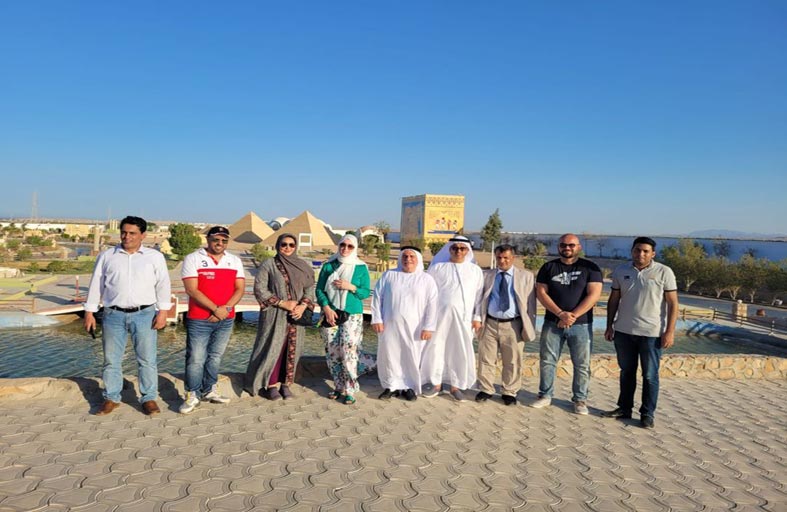 وفد الصحفيين الإماراتية يختتم زيارته إلى مدينتي الغردقة والقاهرة