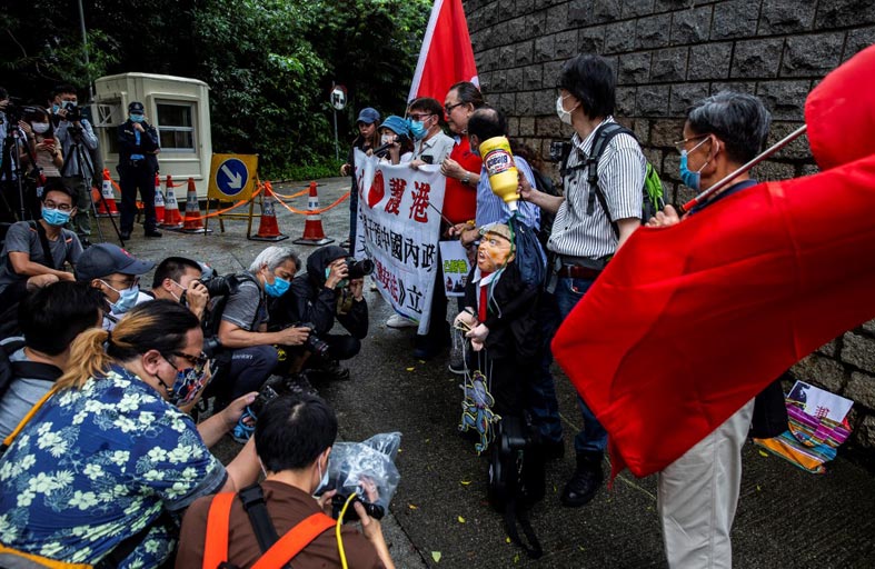 الصين تهدد برد مضاد بعد إعلان ترامب بشأن هونغ كونغ 