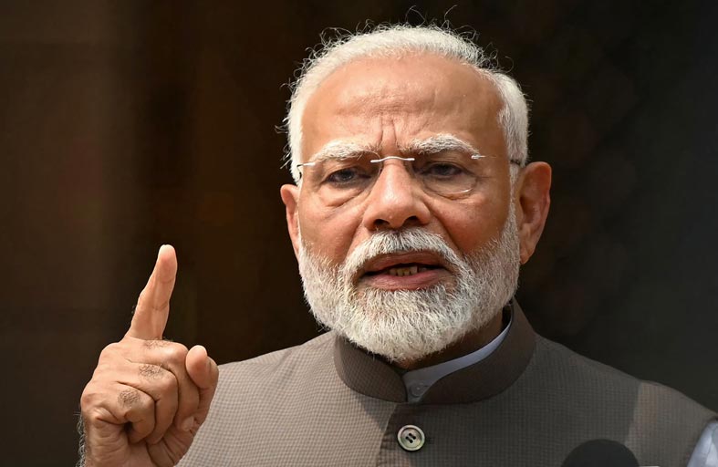 مودي:  باكستان تستخدم الإرهاب لتبقي على نفوذها 