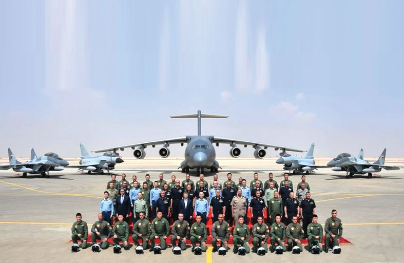 ختام التدريب الجوي المصري الصيني «نسور الحضارة 2025»