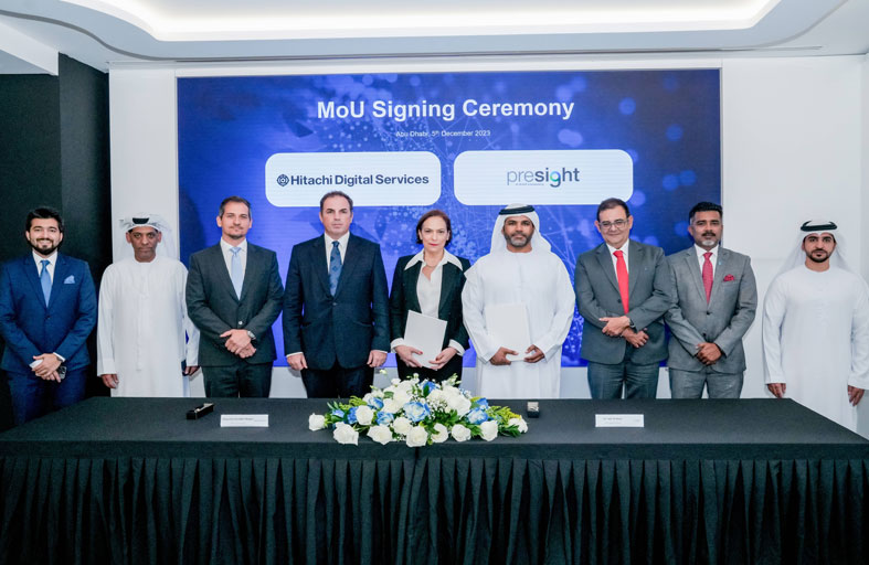 بريسايت وهيتاشي توقعان اتفاقية لاستكشاف التعاون في المدن الذكية