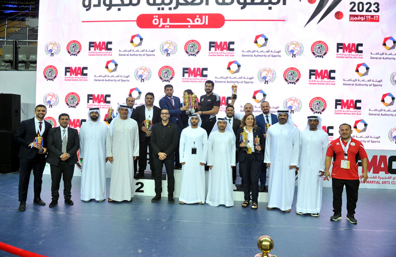 شباب الفجيرة للفنون القتالية يحصد ذهب عربية الجودو ومركز الإمارات بطل الشابات يخطف أضواء المشاركة الأولى 