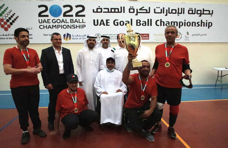 ختام ناجح لبطولة الإمارات السادسة عشرة لكرة القدم للمكفوفين