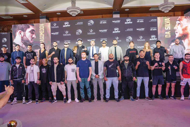 «محاربي الإمارات» في العين بمشاركة نخبة أبطال العالم 