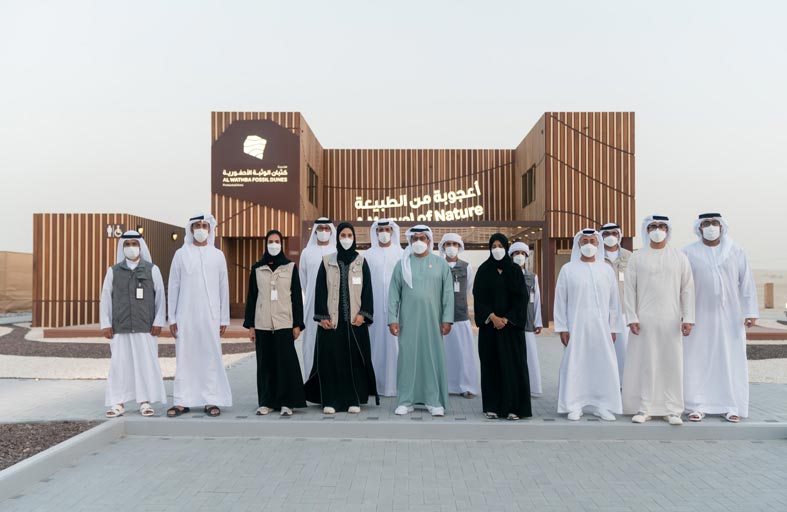 حمدان بن زايد يدشن «محمية كثبان الوثبة الأحفورية» بأبوظبي 