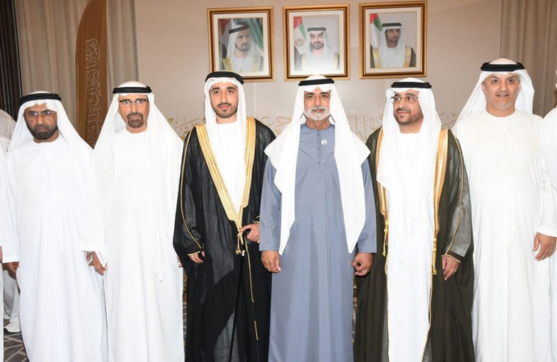 نهيان بن مبارك يحضر أفراح الزعابي والشامسي في دبي