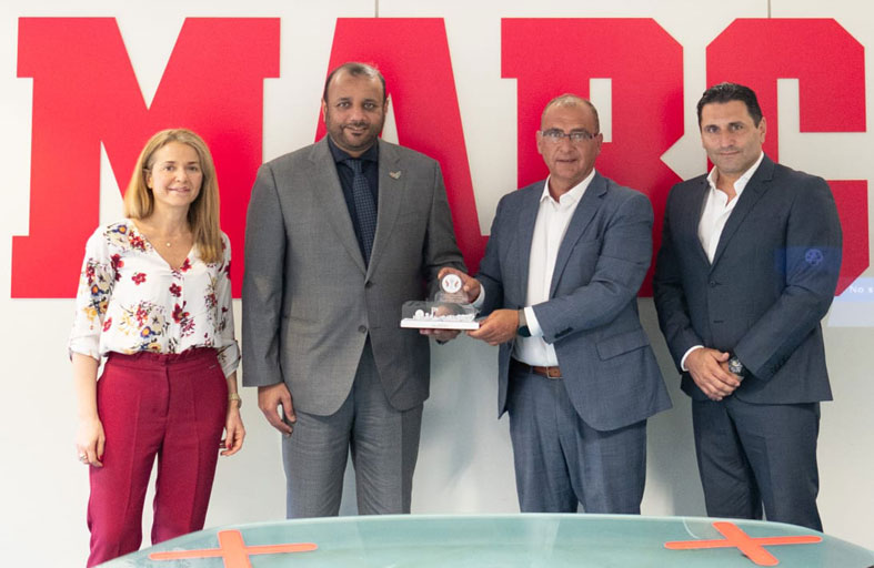 مجلس الشارقة الرياضي يبحث التعاون المشترك مع مؤسسة ماركا الإسبانية