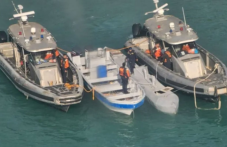 كولومبيا تضبط غواصة لتهريب المخدرات