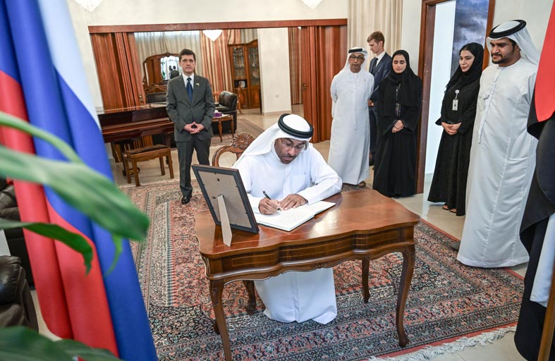 الصايغ يقدم واجب العزاء في ضحايا الهجوم الإرهابي الذي وقع في موسكو