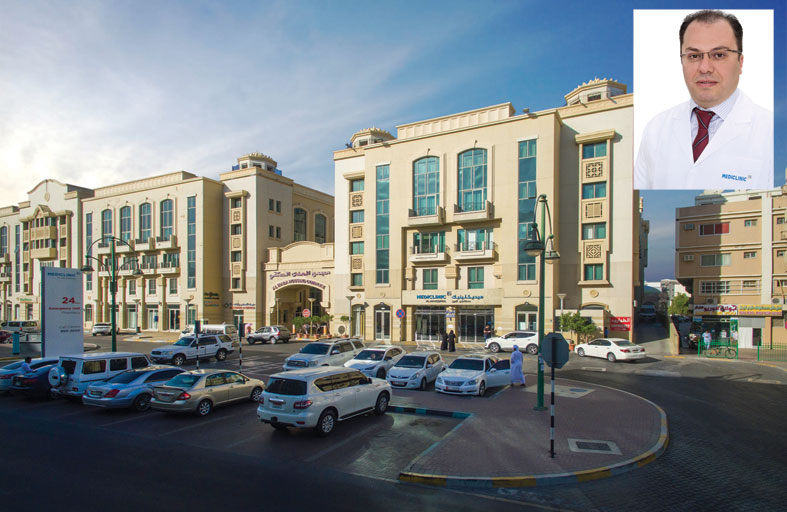 ميديكلينيك مستشفى فرع العين تنجح في استئصال ورم في عظام العمود الفقري 