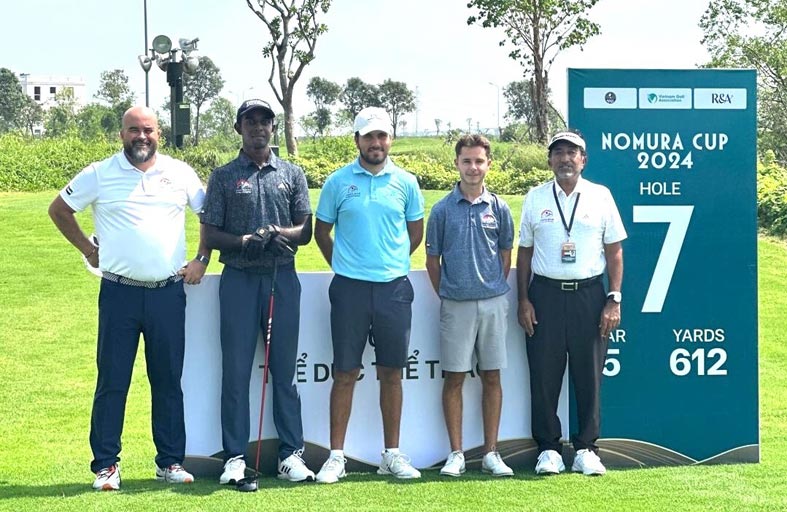 منتخب الجولف يشارك في كأس نومورا بفيتنام