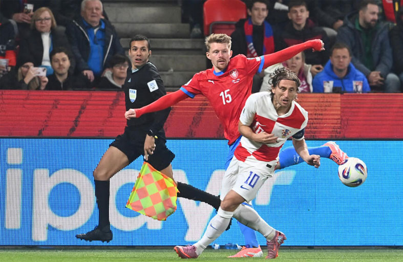 كرواتيا والجمهورية التشيكية يكتفيان بالتعادل 