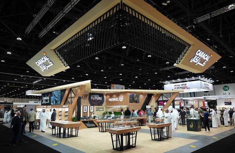 كراكال تعرض أحدث أسلحتها التجارية في معرض الشرق الأوسط للصيد