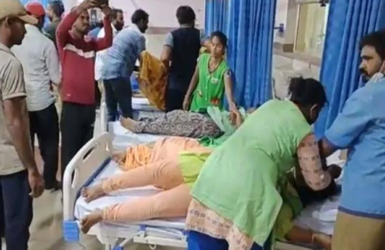 نقل 112 امرأة الى المشفى إثر تسرب غاز