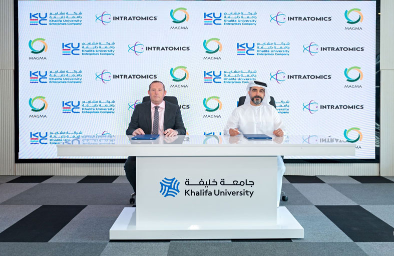 «جامعة خليفة»: تعاون بين «إنتراتوميكس» و «ماغما» لتحويل النفايات الصناعية إلى غرافين