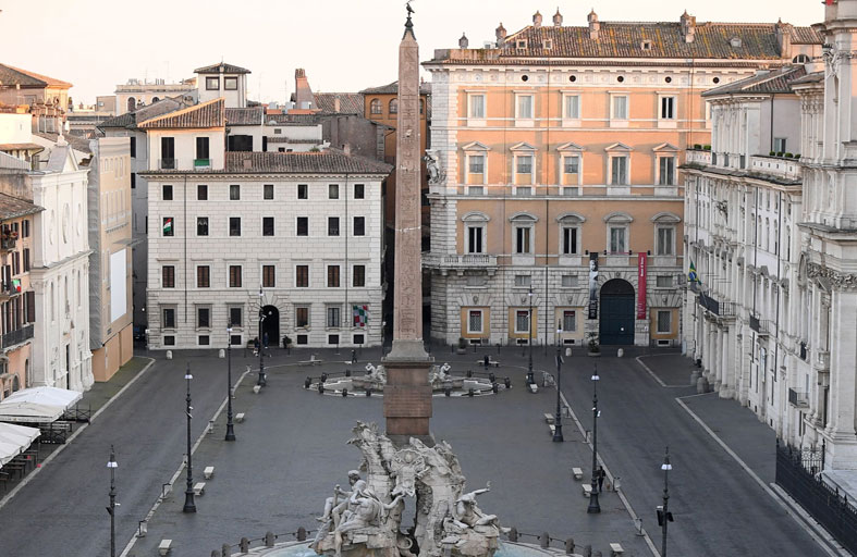 تراجع خجول لحدة الوباء في إيطاليا  