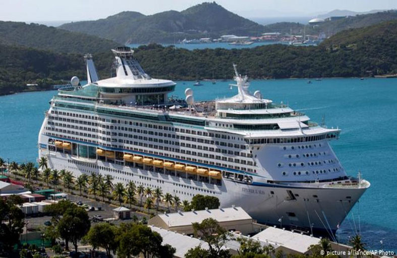 عزل 3 آلاف فرد من طاقم سفينة سياحية ألمانية  