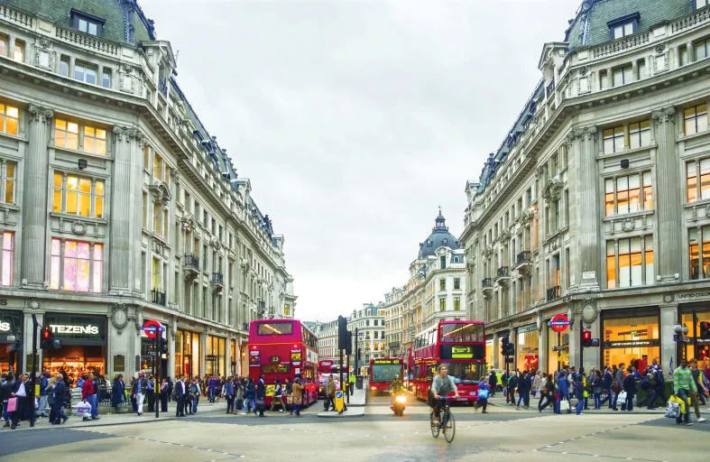 لندن تمنح زوار أكسفورد ستريت تجربة استثنائية للمشاة