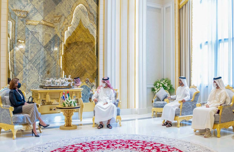 عمار النعيمي يستقبل نائب وزير خارجية كوستاريكا