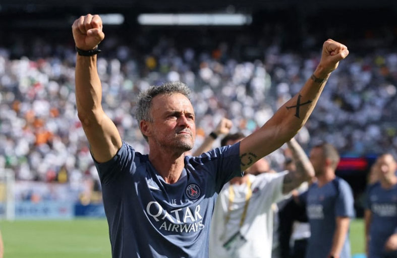 لويس إنريكي:  «قلة من الفرق تستطيع تحقيق ما نقوم به» 