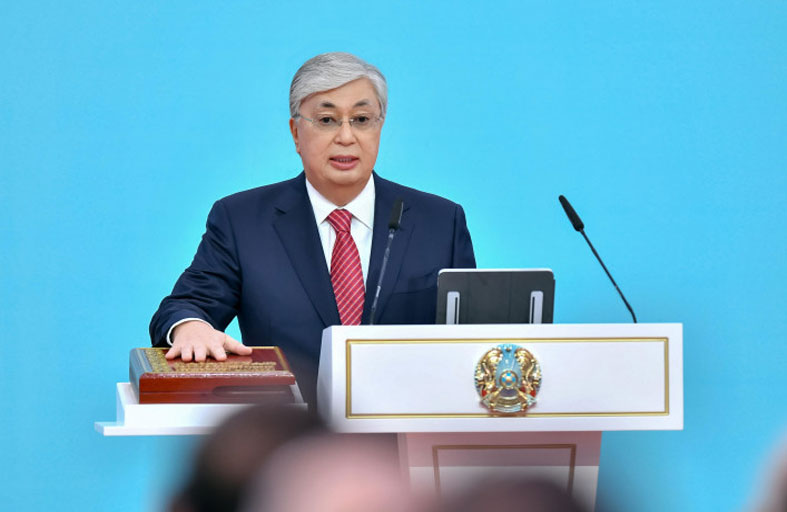 توكاييف يتعهد بمواصلة الإصلاحات وتطوير البلاد في مختلف المجالات