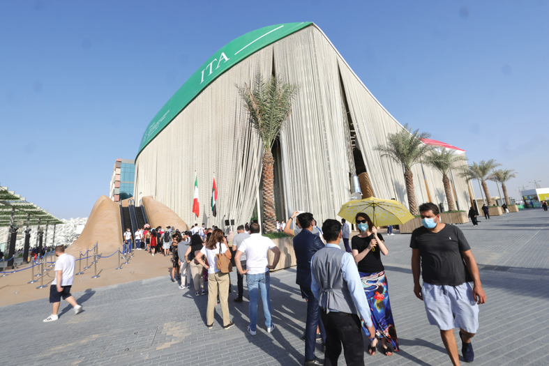 300,000 زائر للجناح الإيطالي بأكسبو 2020 دبي خلال الشهر الأول فقط 
