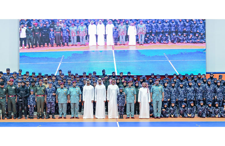 عمار النعيمي يشهد تخريج دورة طلبة شرطة المستقبل الرابعة والعشرين للذكور والسادسة للإناث  