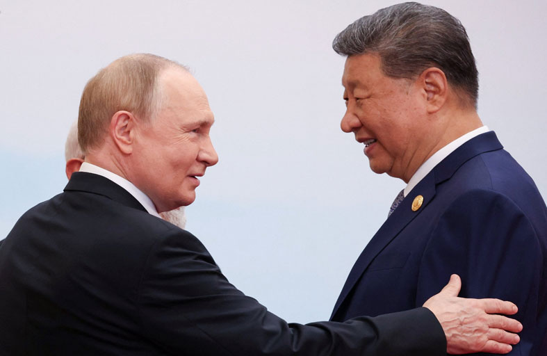 شي وبوتين ينتقدان الغرب في قمة منظمة شنغهاي 