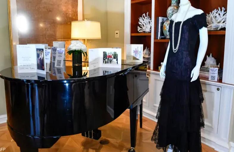 عرض فساتين وقطع الأميرة ديانا في مزاد 