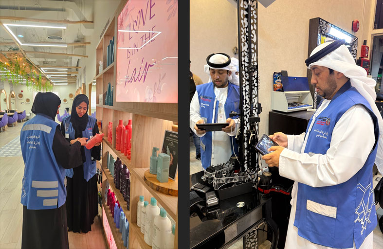 حملة توعوية على صالونات الأطفال ومراكز التجميل والمصابغ في أبوظبي لتعزيز الصحة العامة